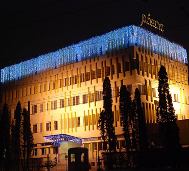 Iluminat decorativ Turda, instalație luminoasă festivă 14 din 19