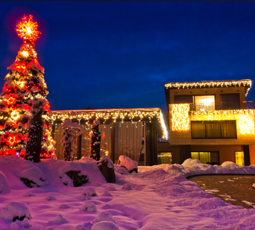 Iluminat decorativ Turda, instalație luminoasă festivă 3 din 19